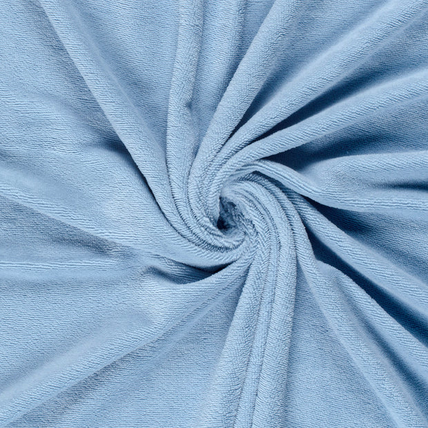 Bambus Fleece fabrik Babyblau 