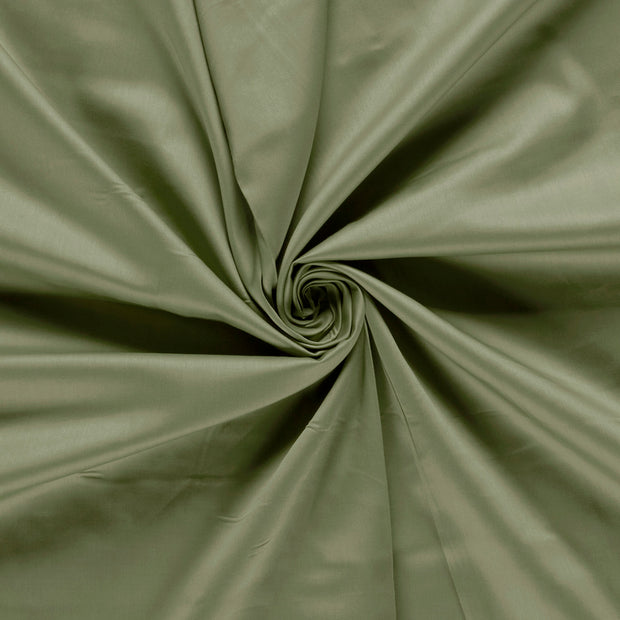Satin tissu Vert Olive 