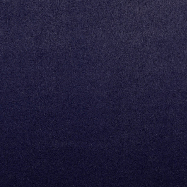 Wool Boucle fabric Melange Navy