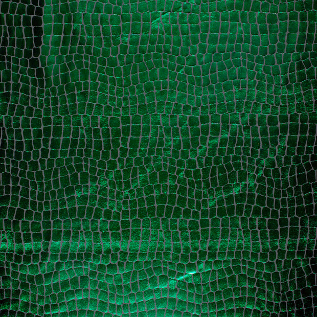 Lamé tela Verde metalizado 