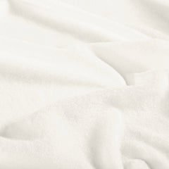 Stretch terry Unicolour Off White