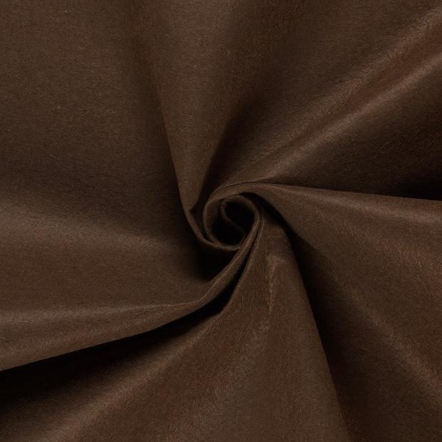 Felt 1.5mm fabric Brown 