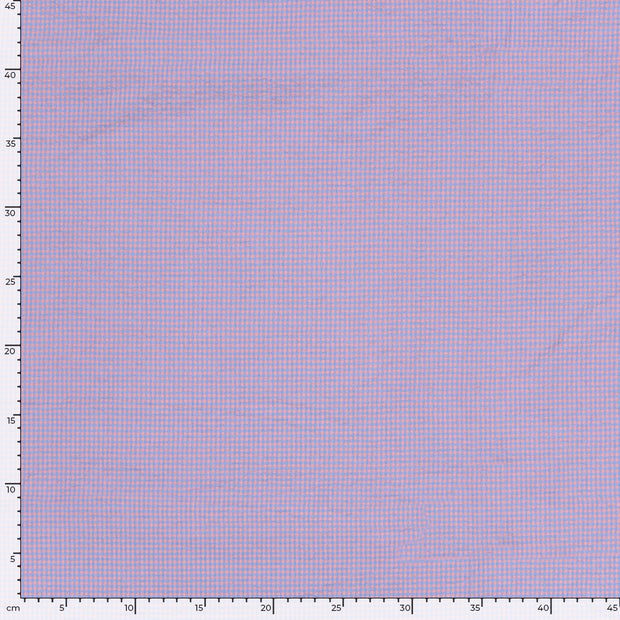 Katoen Poplin stof Effen Indigo
