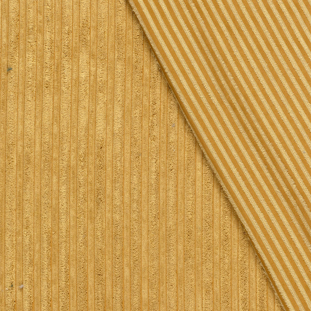 Velours Côtelé 4.5w tissu Unicolore brossé 