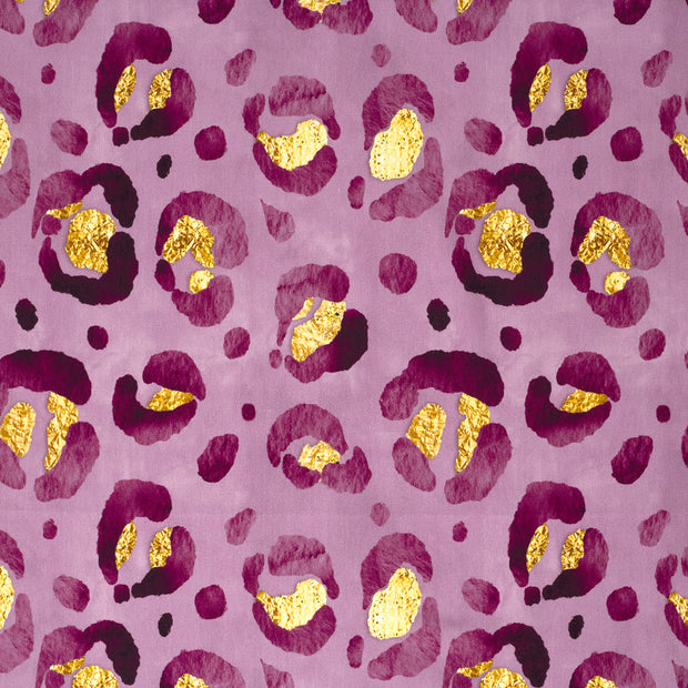 French Terry fabric Lila matte 