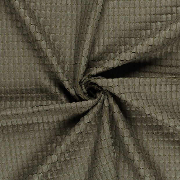 Jacquard tissu Vert kaki 