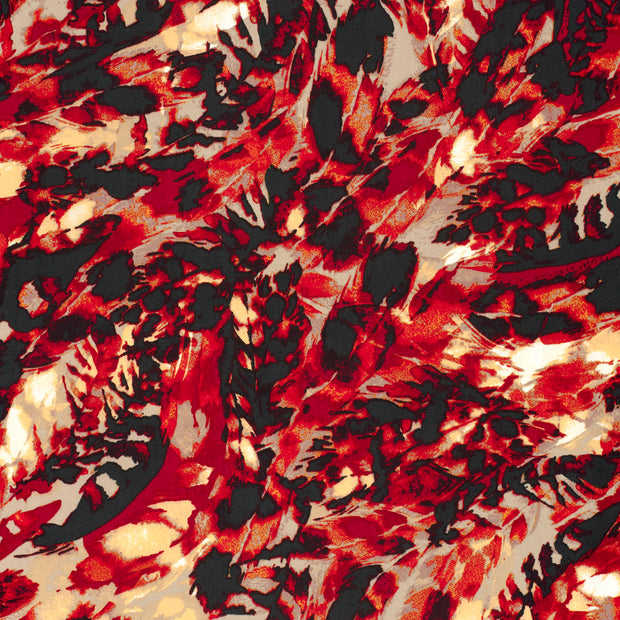 Woven Polyester fabric Bordeaux 
