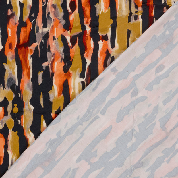 Viscose Vortex Jerséis tela Abstracto estampado 