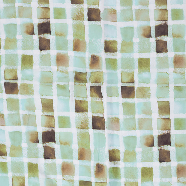 Viscose Poplin fabric Dark Mint 