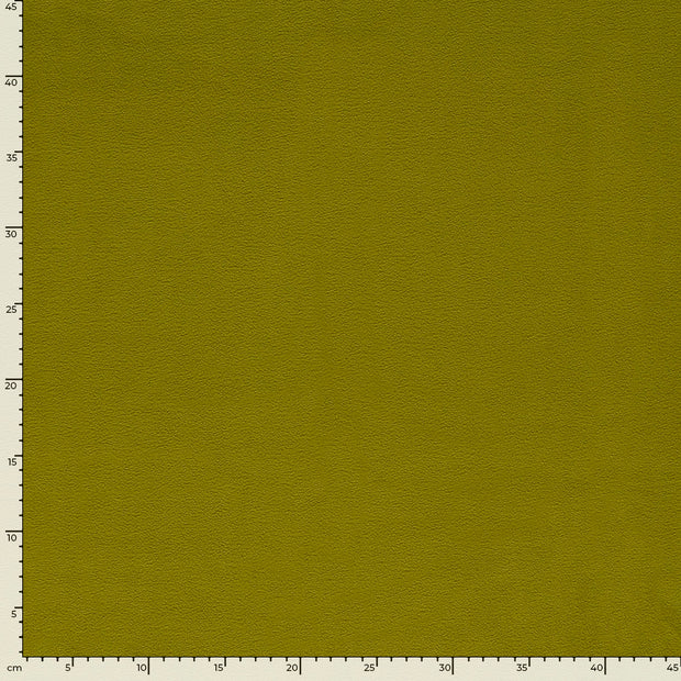 Fleece stof Effen Groen