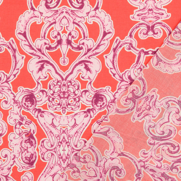  tela Rojo estampado 