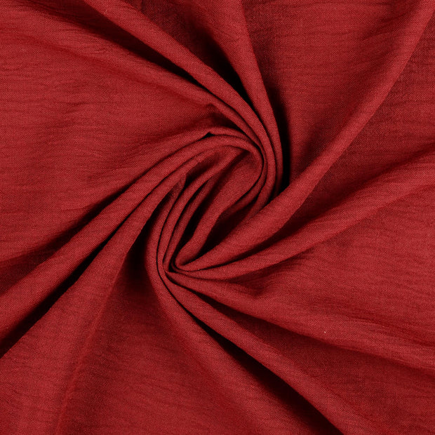 Woven Polyester tissu Bordeaux 