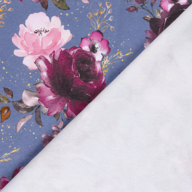 Jogging fabric Roses digital printed 