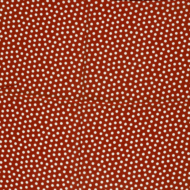 Bamboo Poplin fabric Dark Red matte 