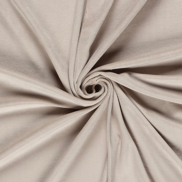 Nicky velours fabric Beige 