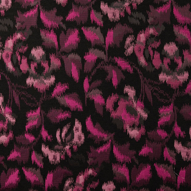 Jacquard fabric Animals Pink