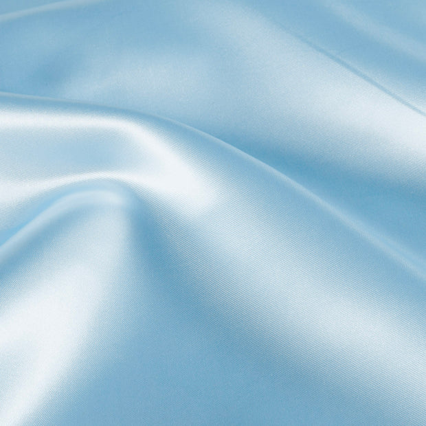 Satin fabric Unicolour Baby Blue