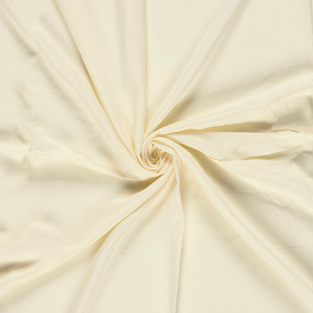 Viscose Poplin stof Gebroken wit 