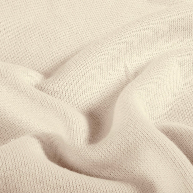 Heavy Knit fabric Melange Nude