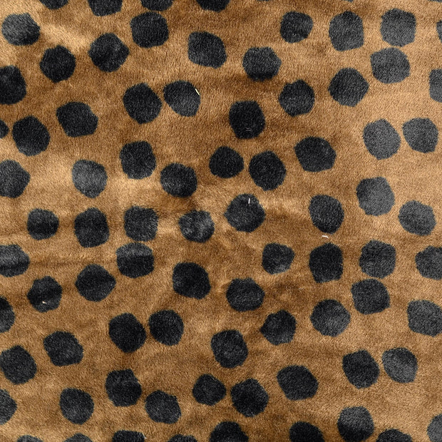 Fleece fabric Brown 