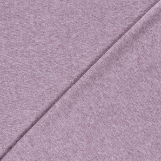 Heavy Knit fabric Melange brushed 