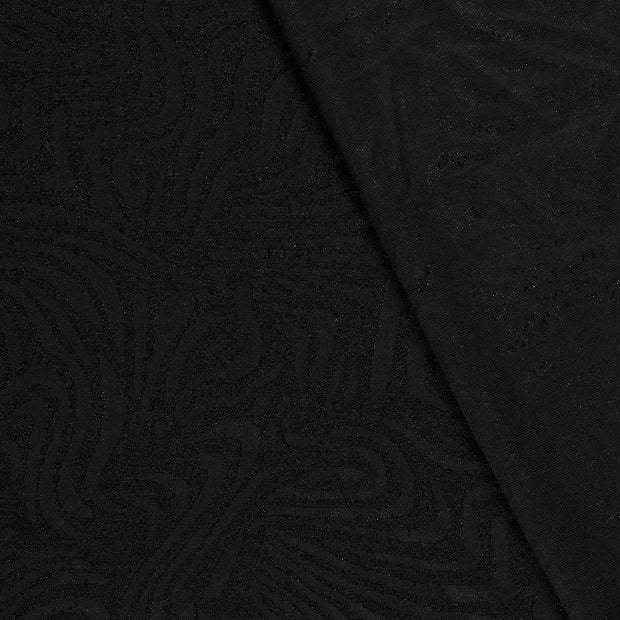 Jacquard fabrik Abstrakt Lurex 