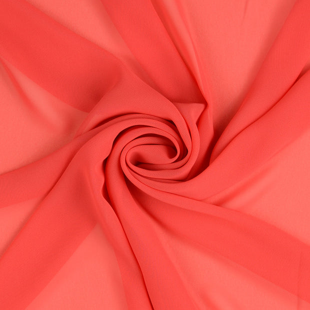 Chiffon fabric Watermelon 