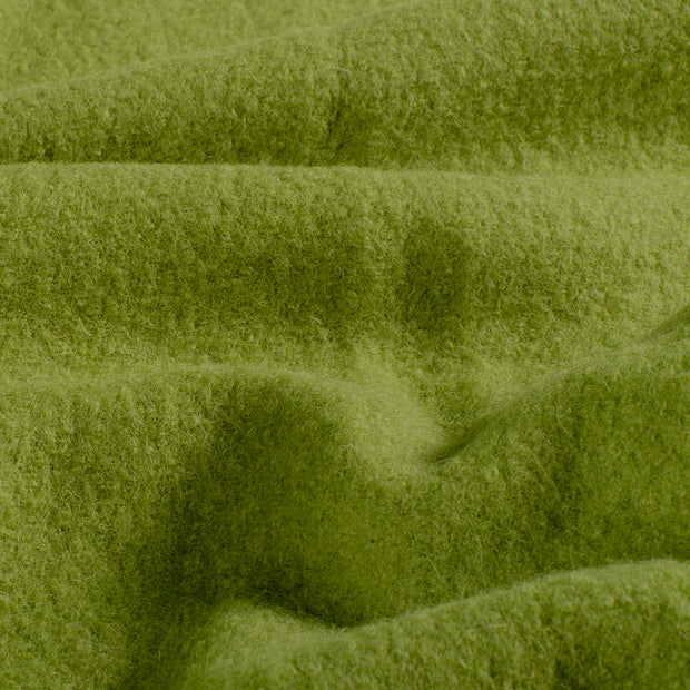 Paño de lana tela Unicolor Verde oliva