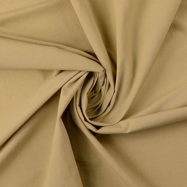 Cotton Poplin fabric Beige 