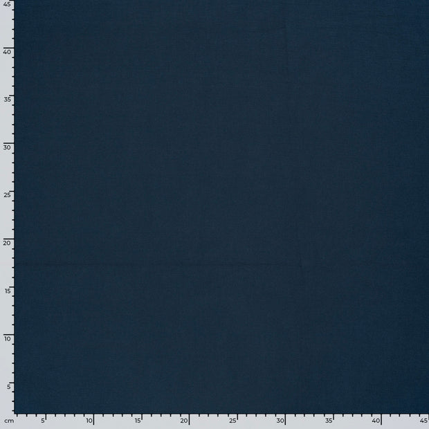 Interlock tissu Unicolore Bleu Marine