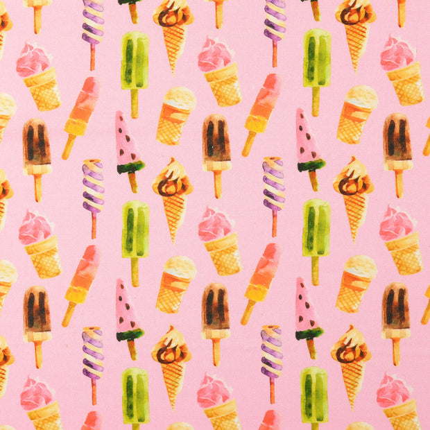 Fahnentuch fabrik Eis Helles Pink