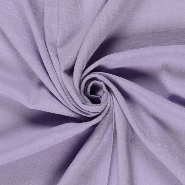 Aspect Lin tissu Unicolore Lilas