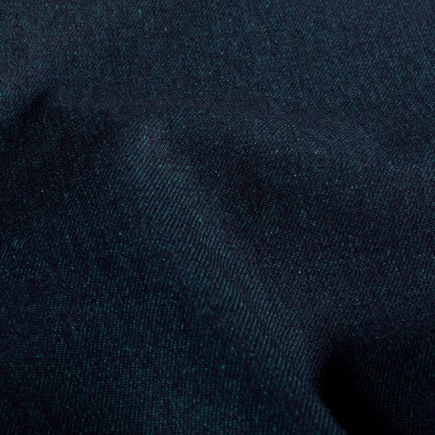 Jeans tissu Unicolore Bleu Canard