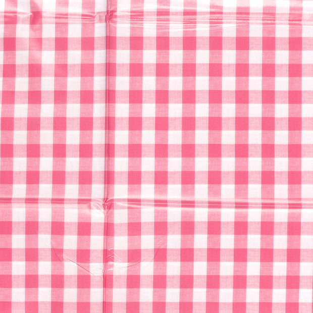 Coated Tablecloth fabric Fuchsia 