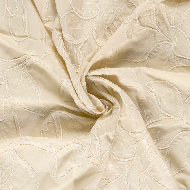 Voile fabric Beige 