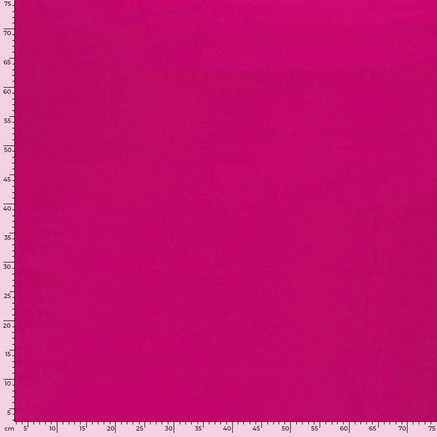 Viscose Satin fabrik Uni Fuchsia