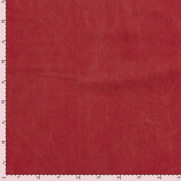 Canvas fabrik Uni Fuchsia