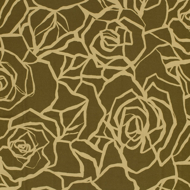 Viscose Vortex Jersey fabric Taupe Grey matte 