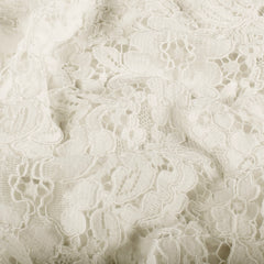 Lace Flowers Off White