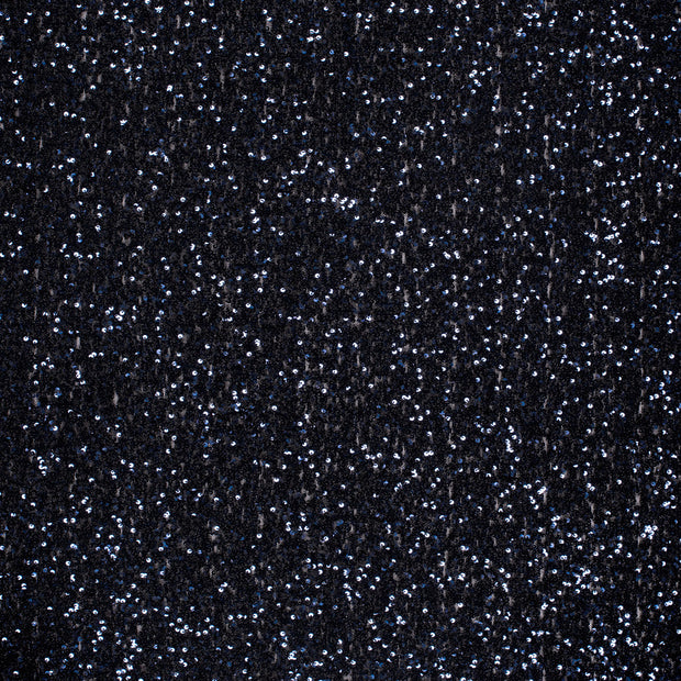 Mesh fabric Navy shimmering 