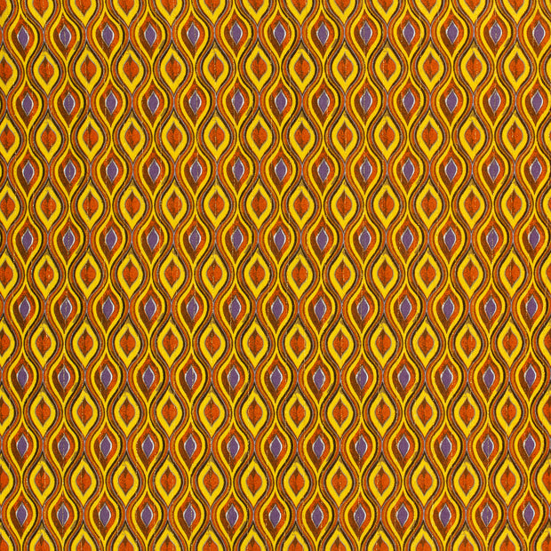 Borken Crepe fabric Yellow matte 