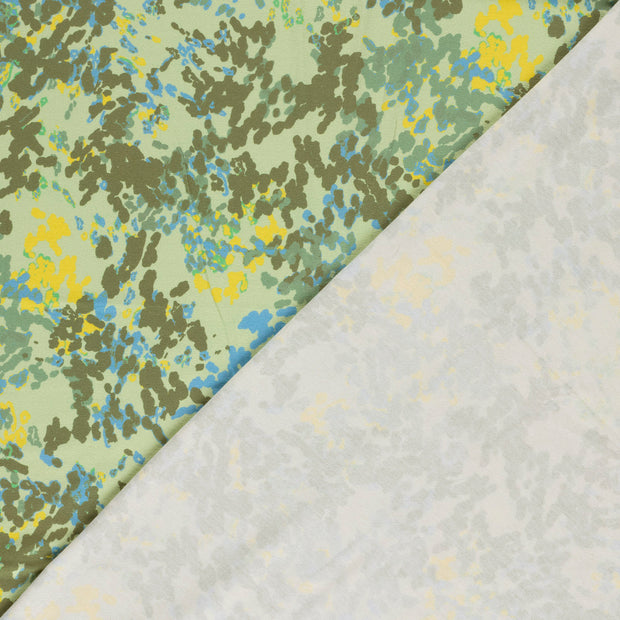 Viscose Jersey fabric Abstract printed 