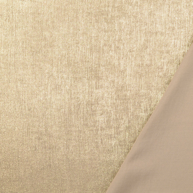 Woven Polyester fabric Gold Lurex 