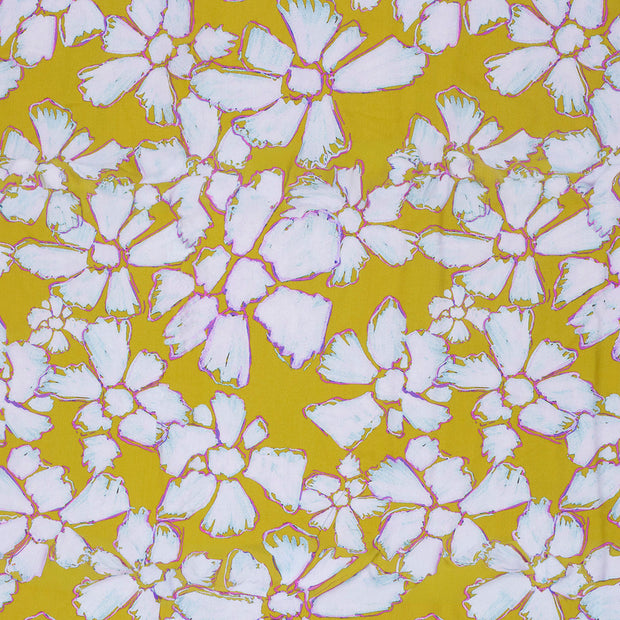 Viscose Poplin fabric Lime Green 