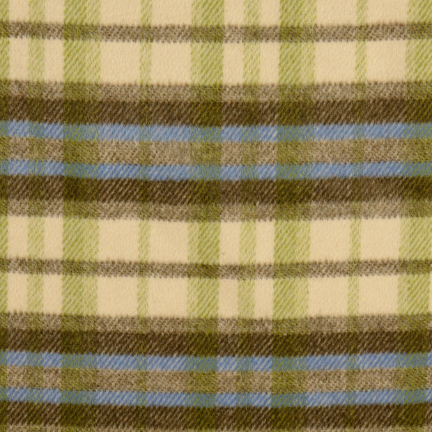  fabric Checks Olive Green