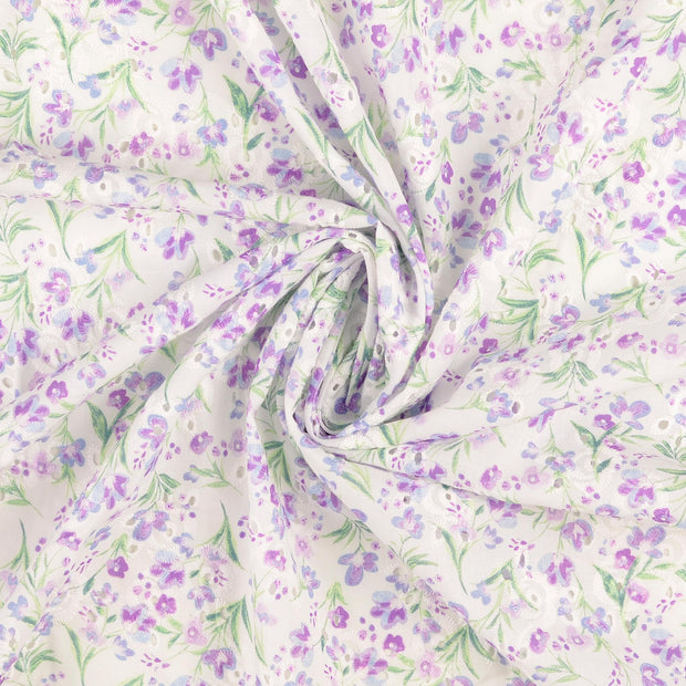  fabric Multicolor embroidered 