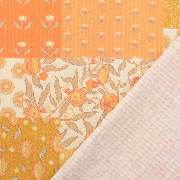 Cotton Poplin fabric Beige 