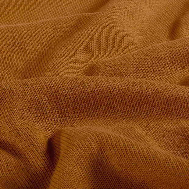 Heavy Knit fabric Unicolour Caramel