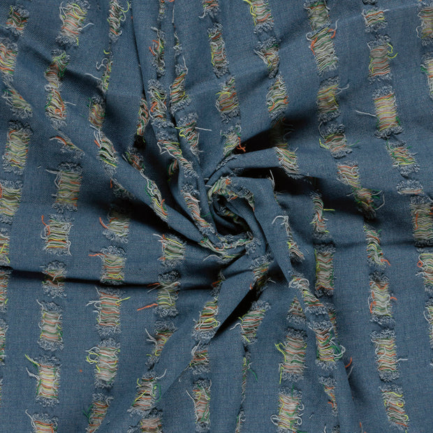 Jeans tissu Bleu clair Pré-lavé 