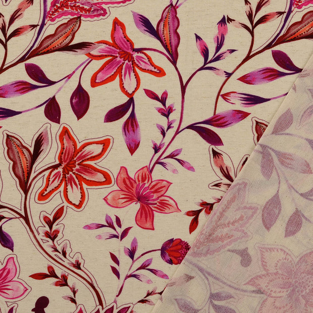  fabric Multicolor digital printed 